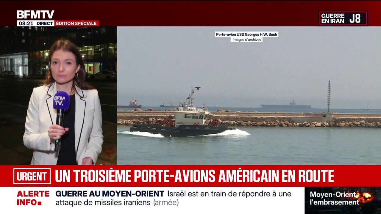 Guerre au Moyen-Orient: un troisième porte-avions américain prêt à partir pour la Méditerranée