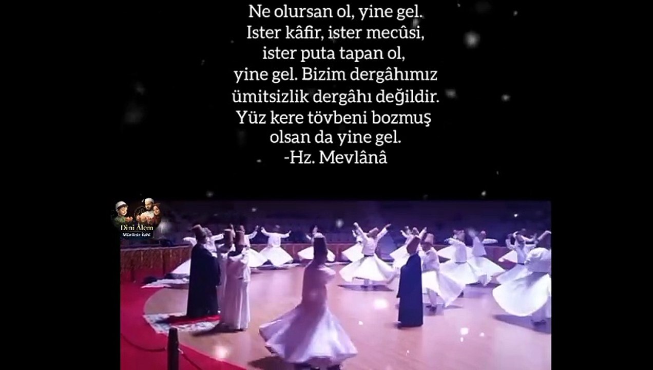 Gel mevlanın Dergahına/ Müziksiz ilahi