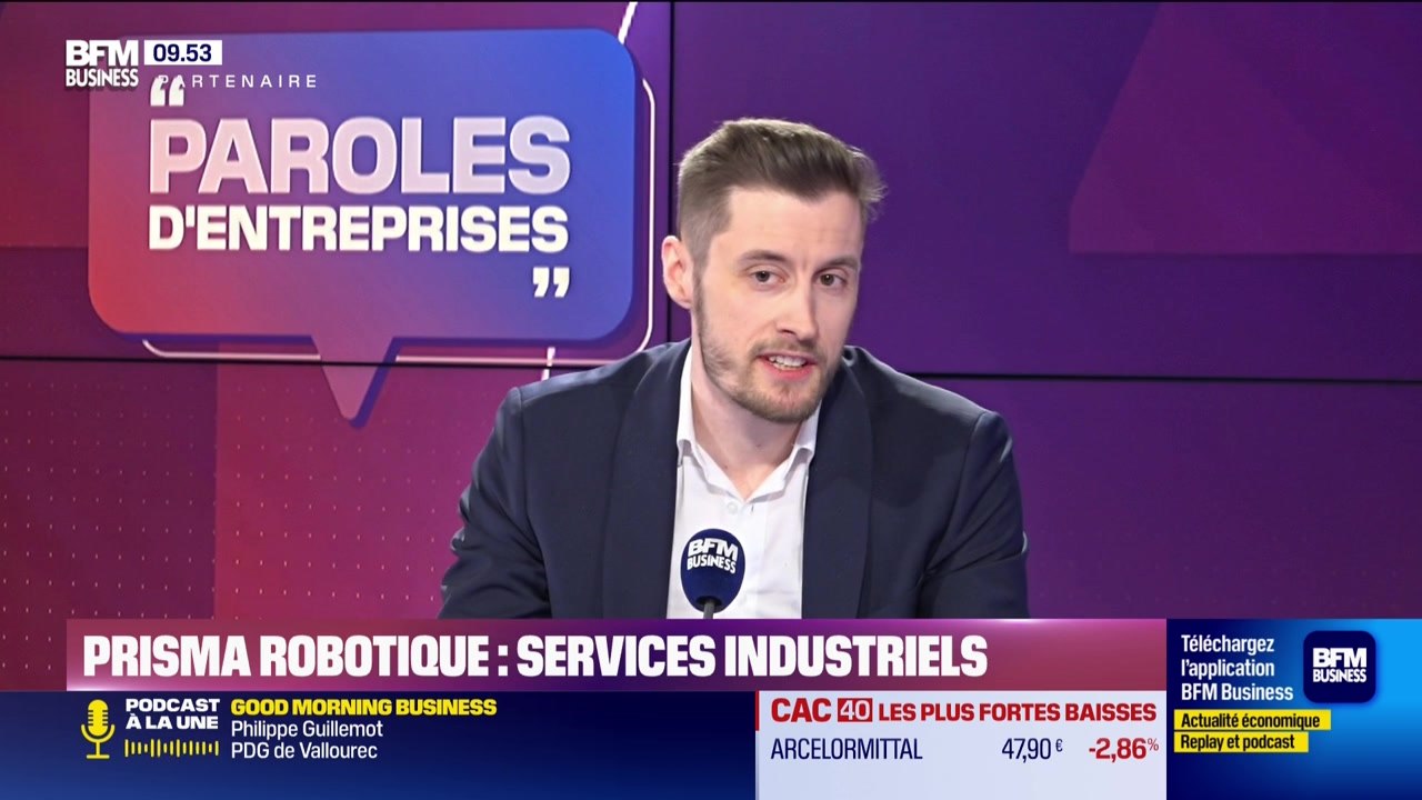 Jérémy Beuscart (PRISMA Robotique) : PRISMA Robotique, services industriels - 07/03