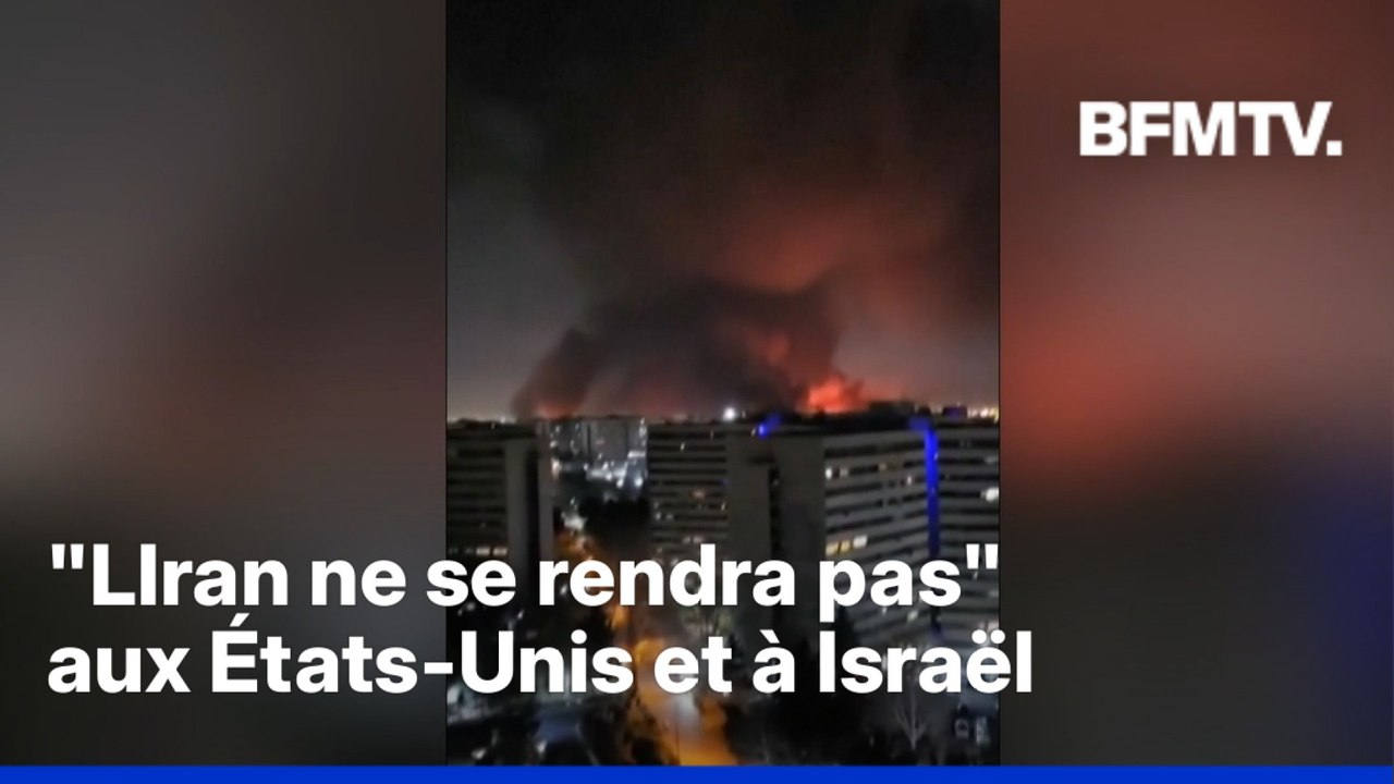 Guerre au Moyen-Orient: le président iranien affirme que son pays "ne se rendra pas" aux États-Unis et à Israël