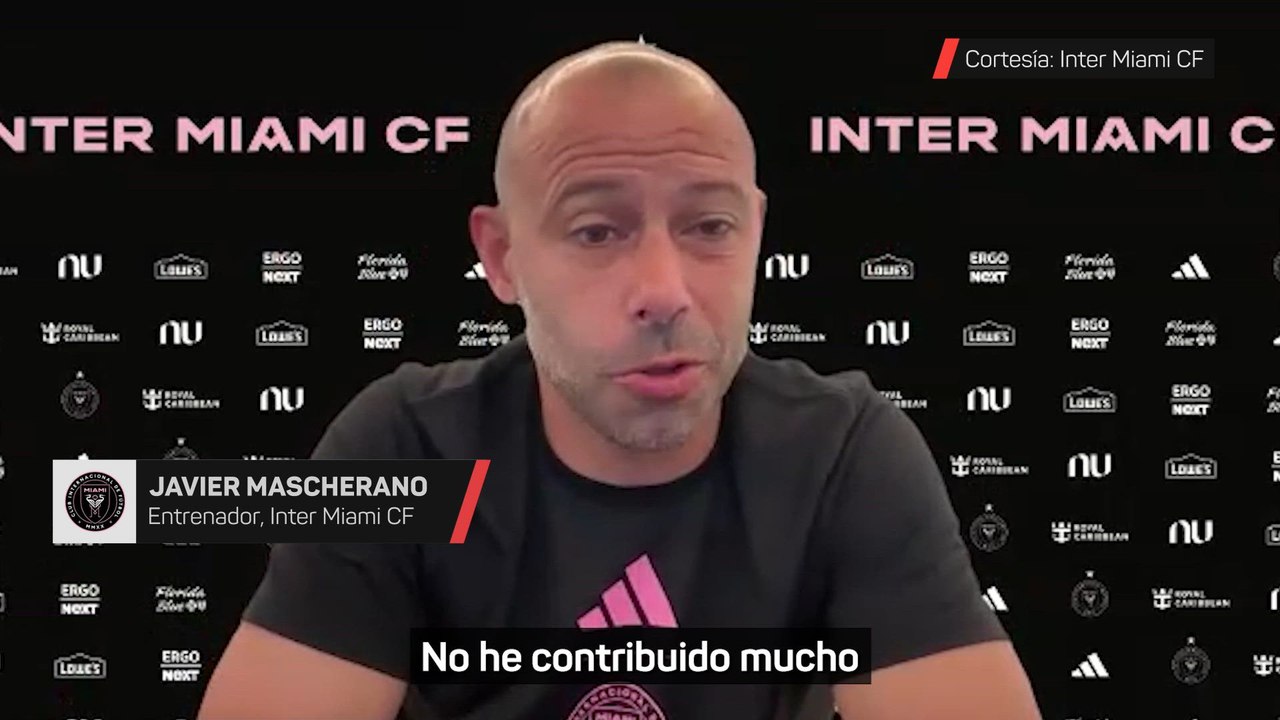 Mascherano alucina con los casi 900 goles de Messi: “Es una locura”