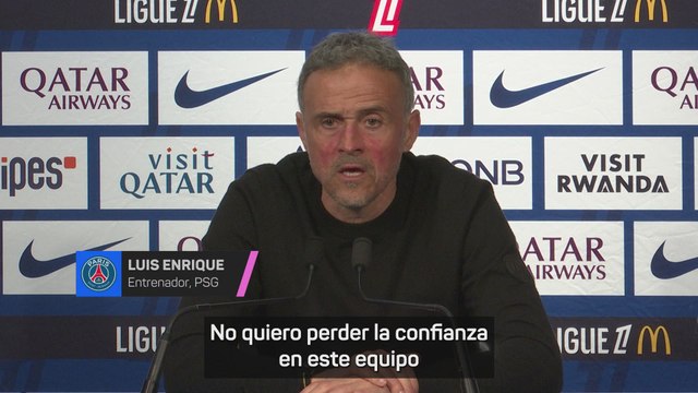 RUEDA de PRENSA de LUIS ENRIQUE tras caer ante el MÓNACO