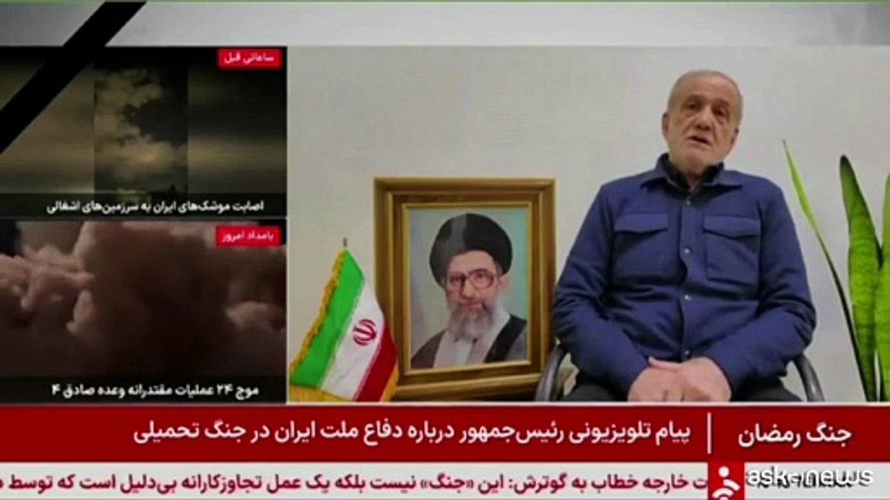 Iran, Pezeshkian: stop agli attacchi ai paesi vicini