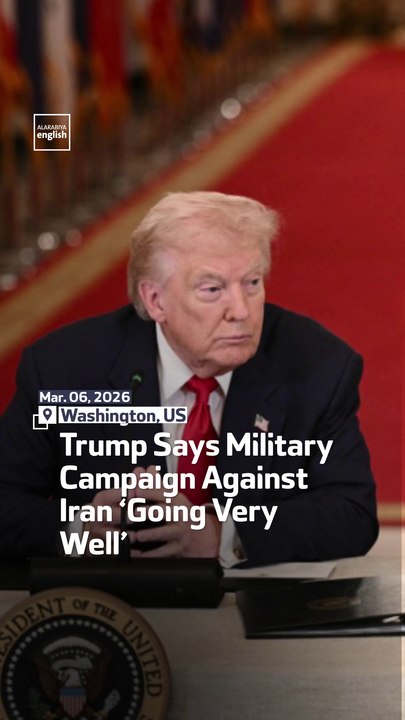 Trump Says Military Campaign Against Iran ‘Goin...