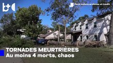 Tornades puissantes dans le nord des États-Unis: au moins quatre morts