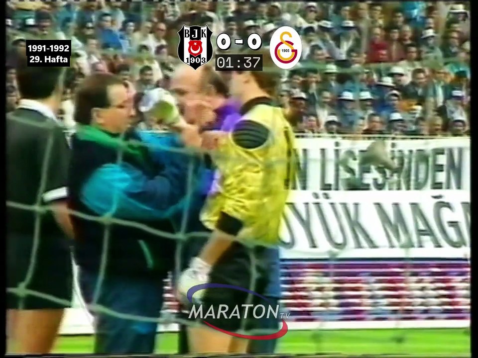Beşiktaş - Galatasaray 4-3 (9 Mayıs 1992) Full Maç
