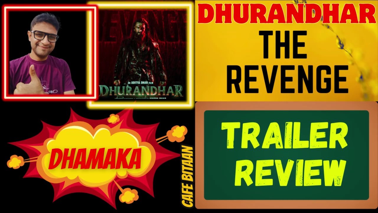 Dhurandhar: The Revenge (2026)--Trailer Review🔥🔥🔥 #adityadhar