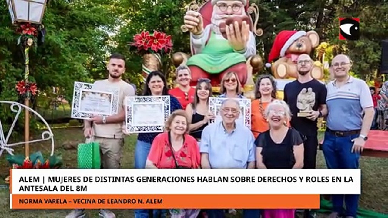 Alem | Mujeres de distintas generaciones hablan sobre derechos y roles en la antesala del 8M