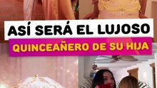 Así será el lujoso quinceañero de su hija