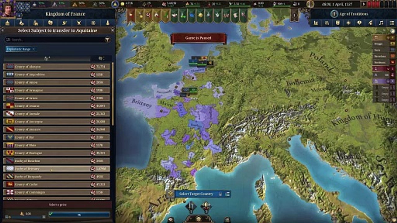 Europa Universalis V präsentiert die neuen Inhalte von Patch 1.1 Rossbach