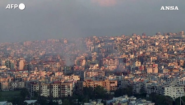 Libano, Beirut sud ancora nel mirino degli attacchi israeliani