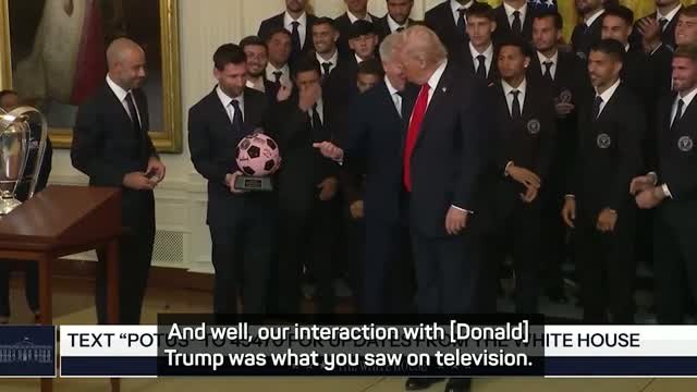 'Fulfilled a tradition' - Mascherano opens up on White House visit