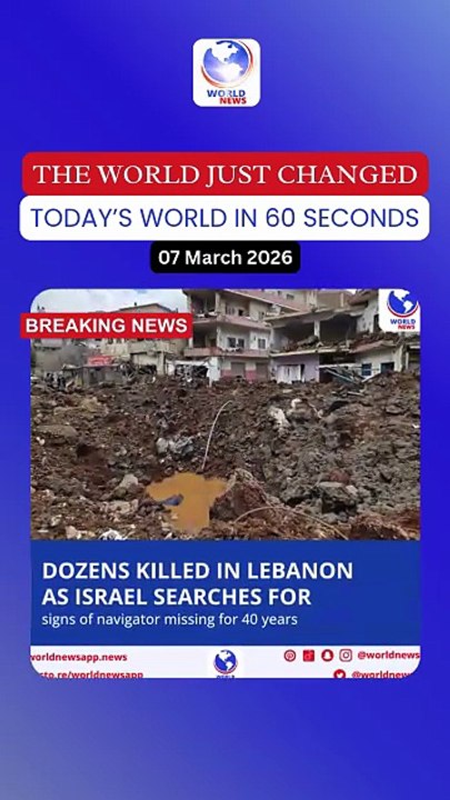 Dozens killed in Lebanon as Israel searches for signs of navigator missing for 40 years