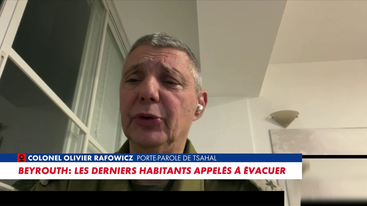 Colonel Olivier Rafowicz : «Israël n'est pas en guerre contre le Liban, mais contre le Hezbollah»