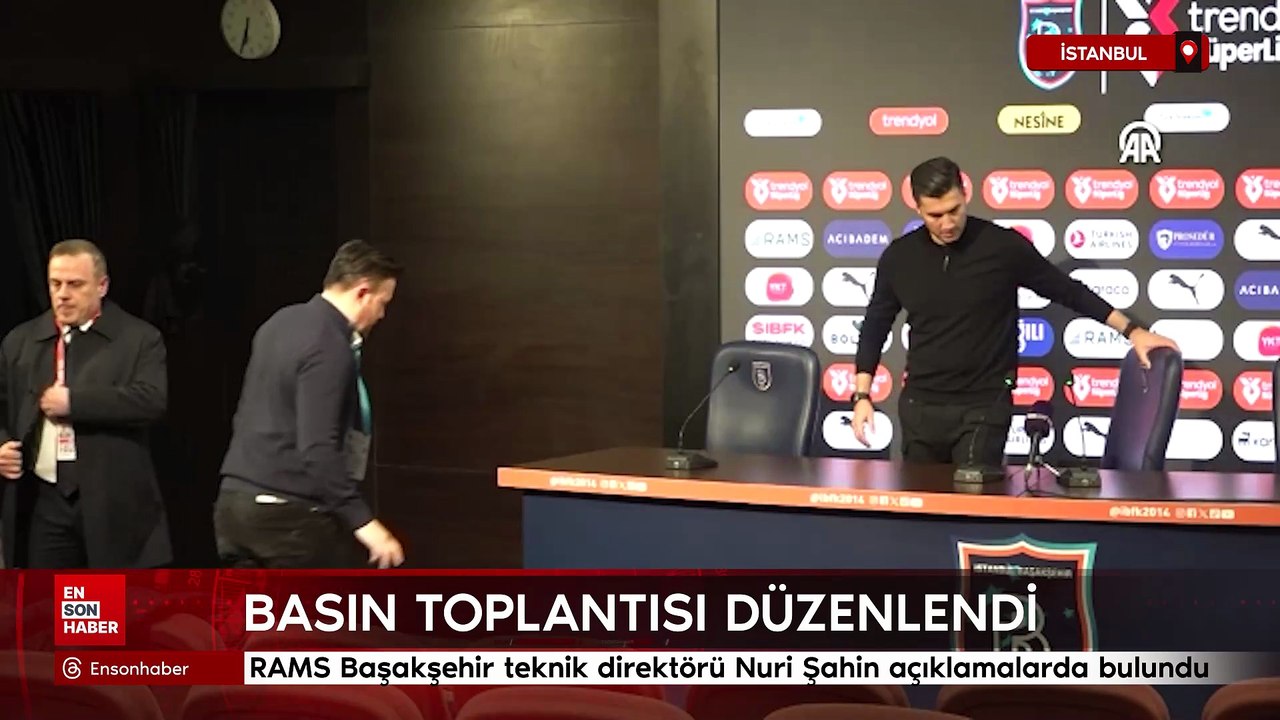 RAMS Başakşehir teknik direktörü Nuri Şahin açıklamalarda bulundu