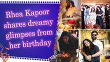 Rhea Kapoor celebrates her birthday with family, shares adorable moments from the bash