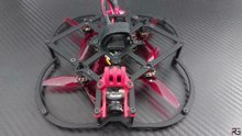 RG EVO80 CRIMSON 2s WORLD SMALLEST 3 Inch Cinewhoop FPV Quadcopter Drone from RGFPV