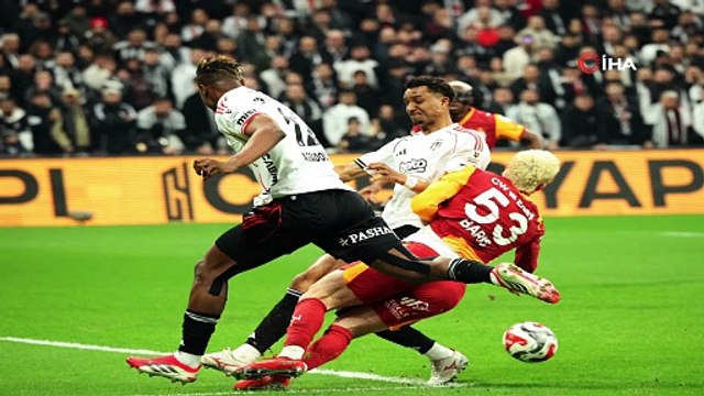 Trendyol Süper Lig: Beşiktaş: 0 - Galatasaray: 1 (İlk yarı) | Ajansspor | IHA