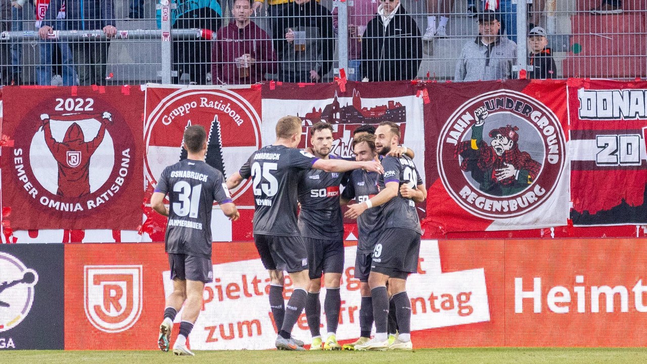 Genialer Pass in die Schnittstelle: Osnabrück kontert Jahn eiskalt doppelt aus