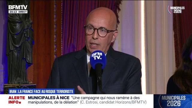 Iran: Éric Ciotti (UDR), candidat à la mairie de Nice, souhaite donner le nom de Mahsa Amini dans une artère principale de la ville