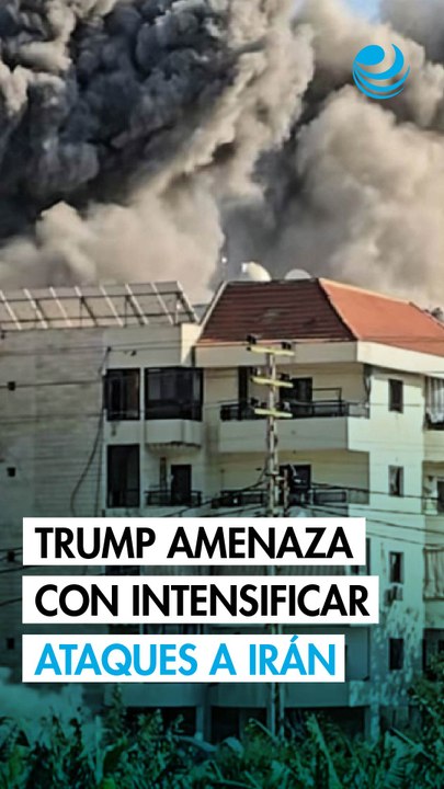 Donald Trump lanza amenaza: "¡Hoy Irán será golpeado muy fuertemente!"