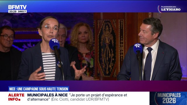 Municipales à Nice: Au conseil métropolitain, on voit les deux équipes d'Éric Ciotti et de Christian Estrosi qui se vilipendent , assure Juliette Chesnel-Le Roux, candidate de l'Union de la gauche