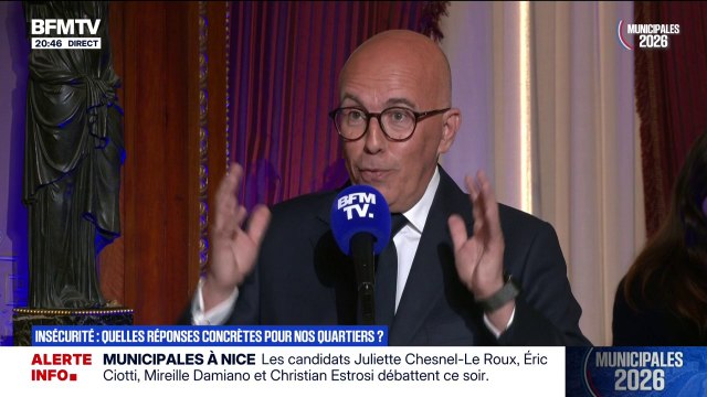 Municipales 2026: Bruno Retailleau n'est pas mon ami aujourd'hui , déclare Éric Ciotti, candidat UDR à la mairie de Nice