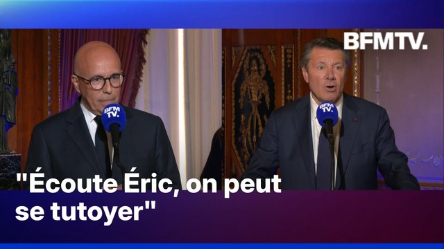 Je te parle avec mon cœur : Christian Estrosi tutoie Éric Ciotti pendant le débat des municipales