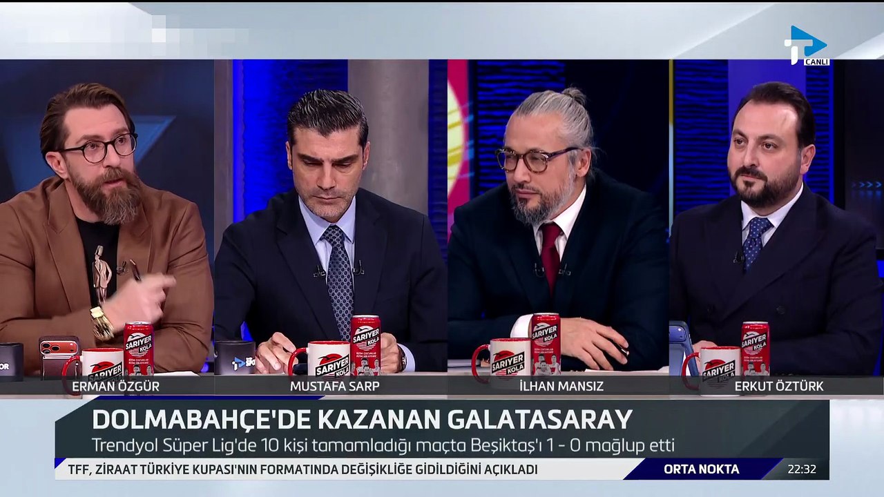 Erman Özgür'den çarpıcı derbi sözleri: Galatasaray güçlü ama hakemler!