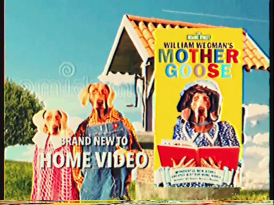 Sesame Street - William Wegman's Mother Goose (1997) Trailer (Remake Super 16mm HD VHS Version)