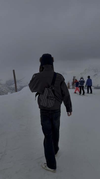 Walking in a winter wonderland. ❄️✨