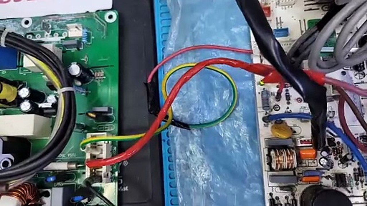Haier Dc inverter ac E7 F6 error outdoor pcb Dc inverter ac pcb best repairing channel Babar Electronics