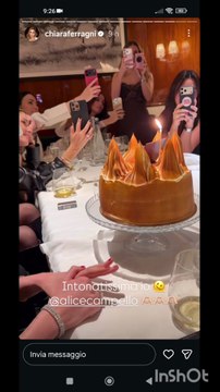 Chiara Ferragni story of day tornata da Parigi a milano