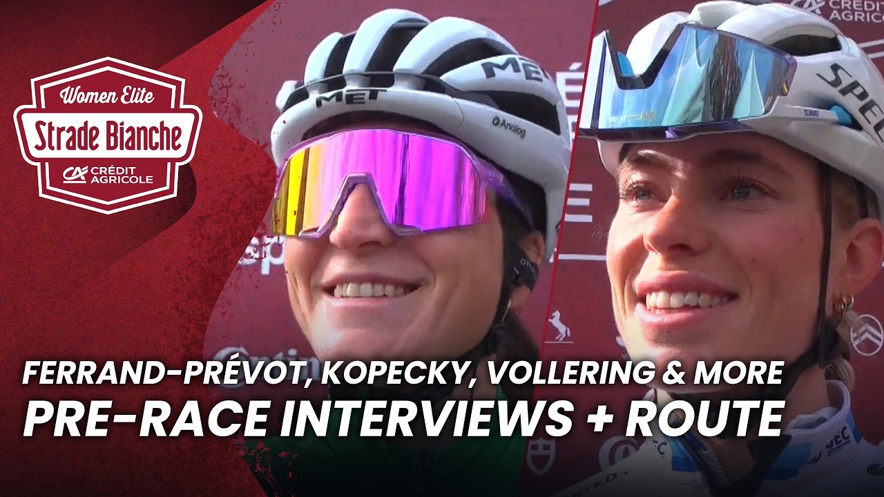 Vollering: "There are a lot of favorites on the starting line today" | Interview Strade Bianche 2026
