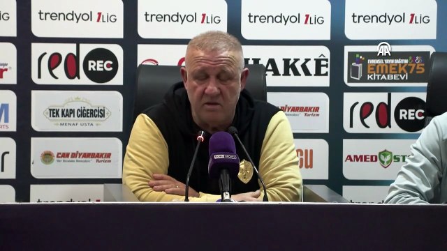 Amed Sportif Faaliyetler-Serikspor maçının ardından | Ajansspor | AA
