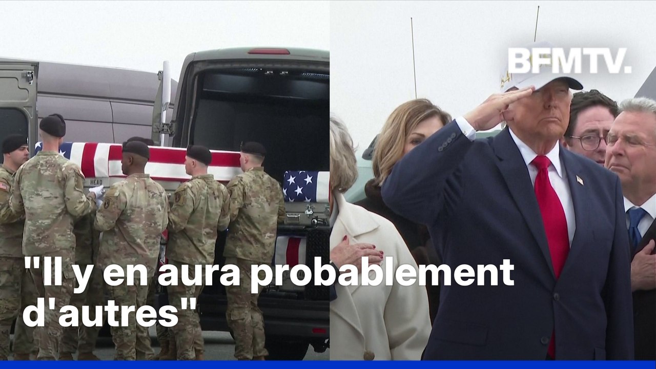 Guerre au Moyen-Orient: Donald Trump accueille les corps des soldats tués