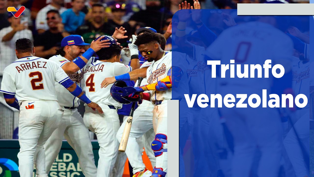 Deportes VTV | Venezuela vence a Países Bajos en el Clásico Mundial de Béisbol 2026