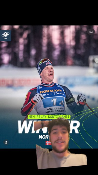 La Norvège encore au sommet ! 🇳🇴🔥Sur le relais hommes 4×7,5 km de la Coupe du monde à Kontiolahti, la Norvège s’impose après une course très serrée et remporte aussi le globe du relais. La France termine 2ᵉ à +19 s