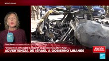 Informe desde Beirut: aumenta cifra de muertos y desplazados en Líbano por ataques de Israel