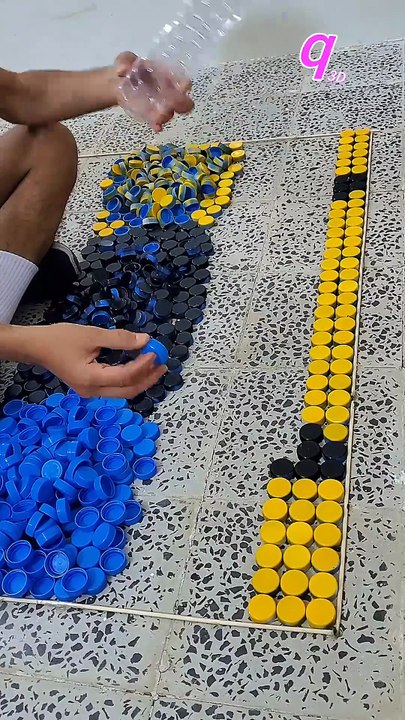Made From Bottle Caps… And It’s Insane 🧩