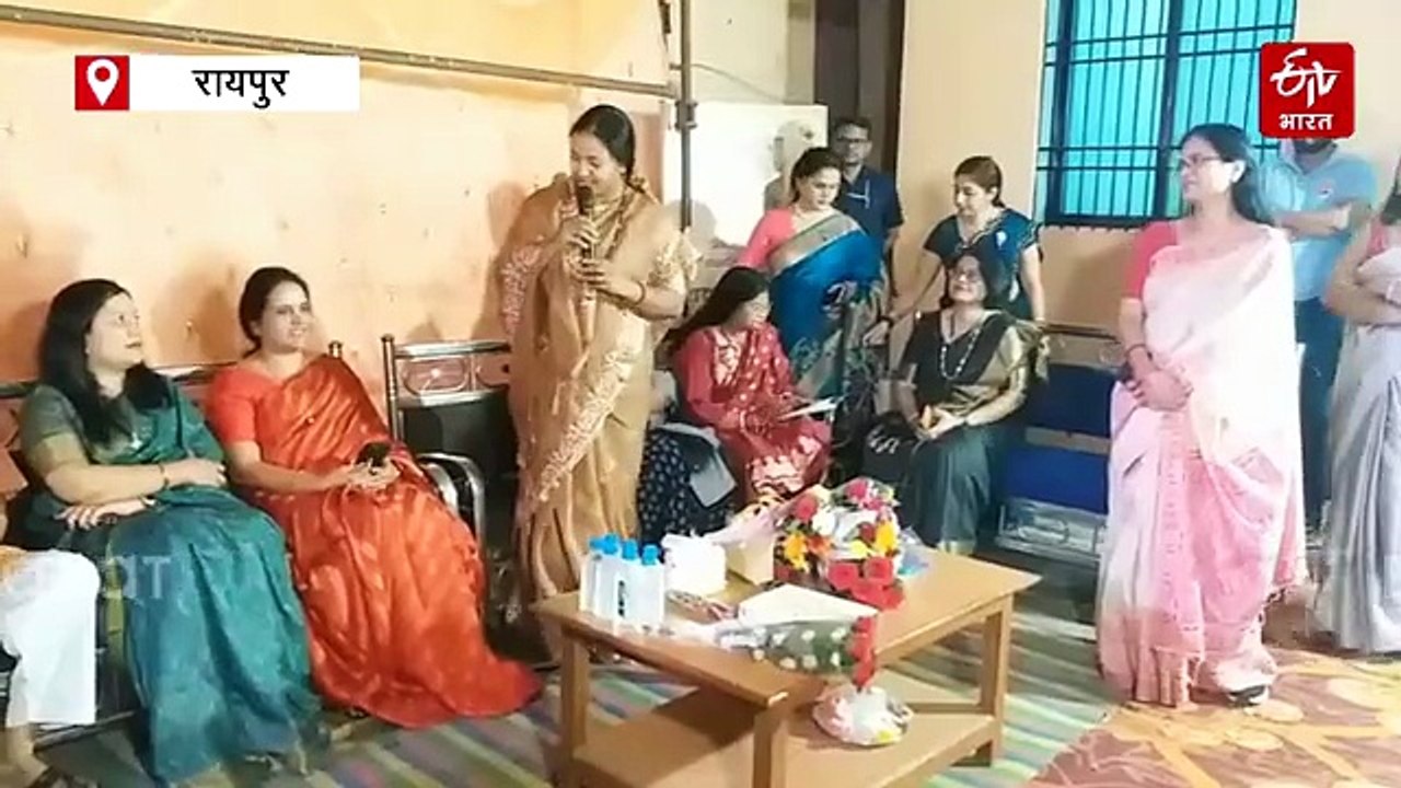 महिला शक्ति संगम कार्यक्रम का आयोजन, रायपुर प्रेस क्लब पहुंचीं महिला बाल विकास मंत्री लक्ष्मी राजवाड़े
