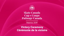 Novice & Gold Victory Ceremony - 2026 Skate Canada Cup / Coupe Patinage Canada 2026