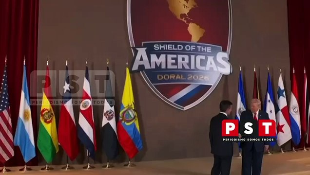 TRUMP RECIBE A RODRIGO PAZ EN LA CUMBRE “ESCUDO DE LAS AMÉRICAS”