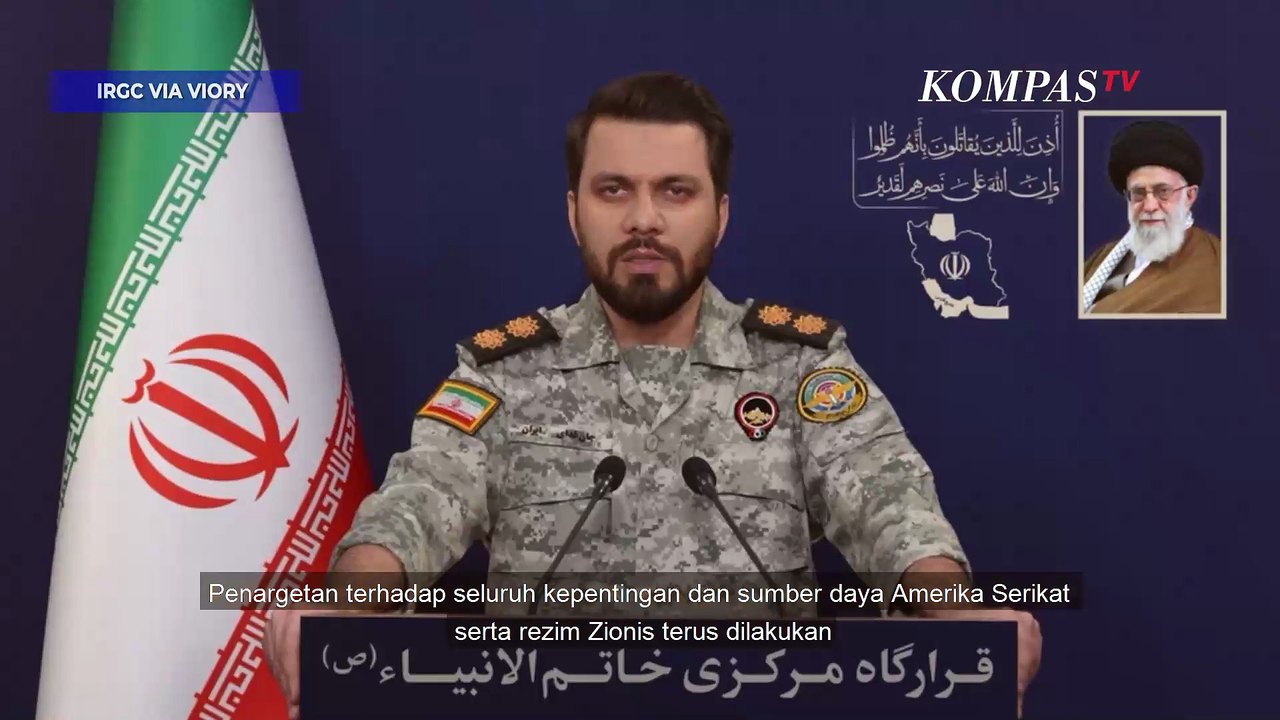 IRGC: Pertahanan Udara Israel Melemah, Langit Dalam Gemuruh Rudal & Drone Iran!