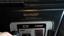 Boombox Sharp QT-CD111 [VENDIDO]