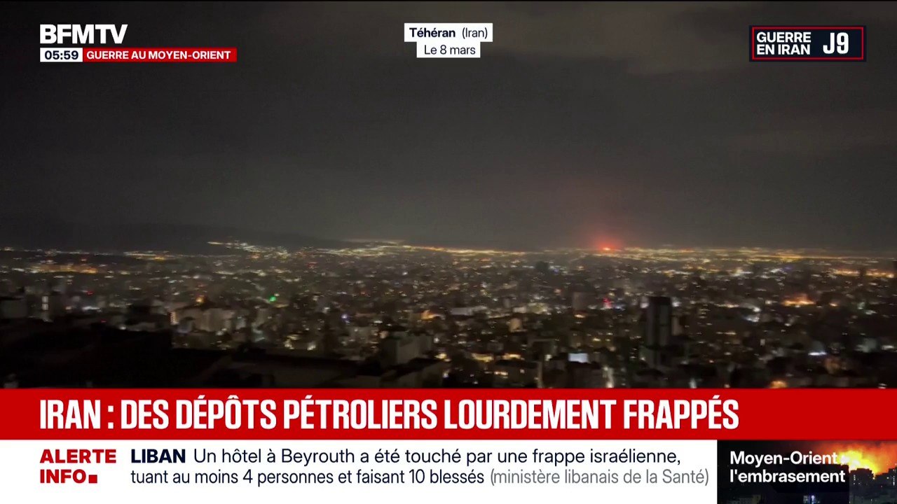 Guerre au Moyen-Orient: des infrastructures pétrolières lourdement frappées à Téhéran
