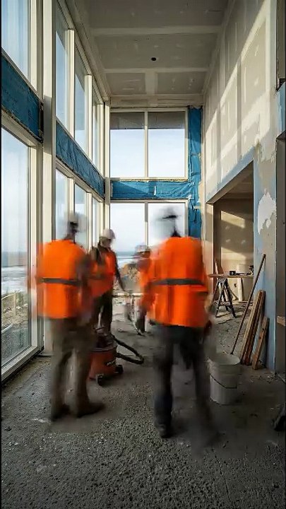 Oddly Satisfying Beach House Transformation: Epic Epoxy Floor!