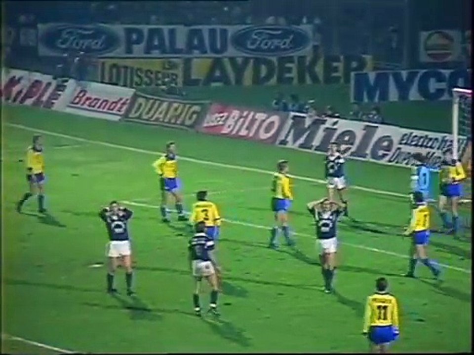 BORDEAUX - SOCHAUX - 1984 - SAISON 1984/1985