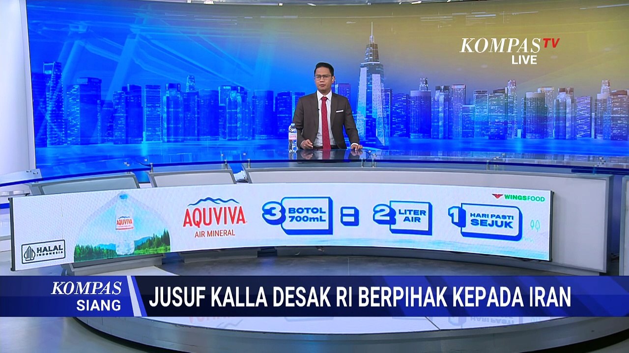 Jusuf Kalla Desak Indonesia Tagih Perdamaian Konflik Iran-Israel ke Board of Peace | KOMPAS SIANG