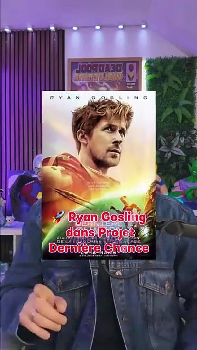 Ryan Gosling 🚀 part sauver l’humanité dans Projet Dernière Chance… le trailer est fou 😮